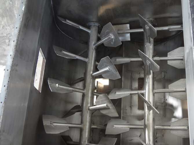 WZ系列無重力雙軸槳葉混合機